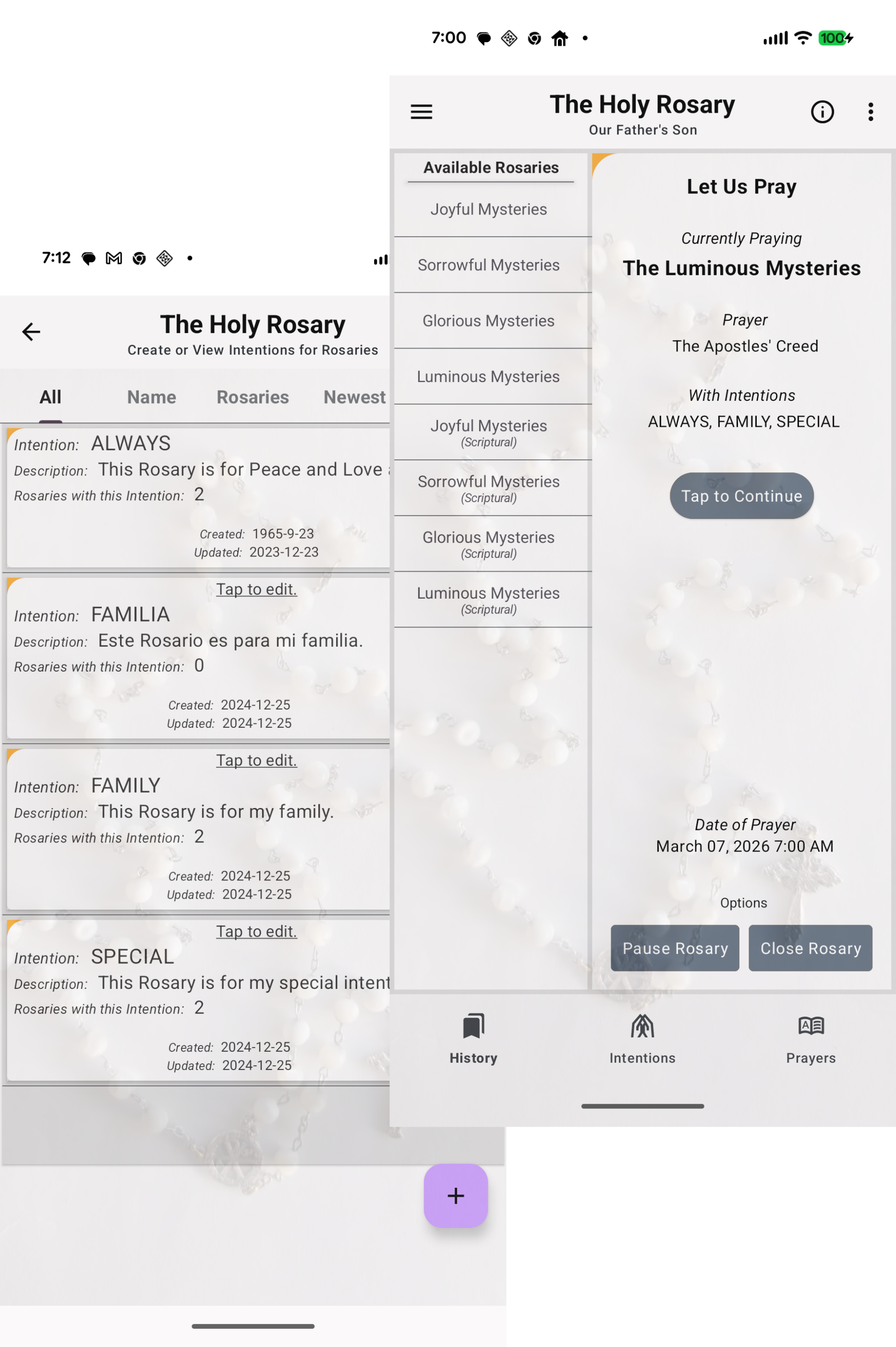 Image for OurFathersSon Android App Reference/Footnote page.